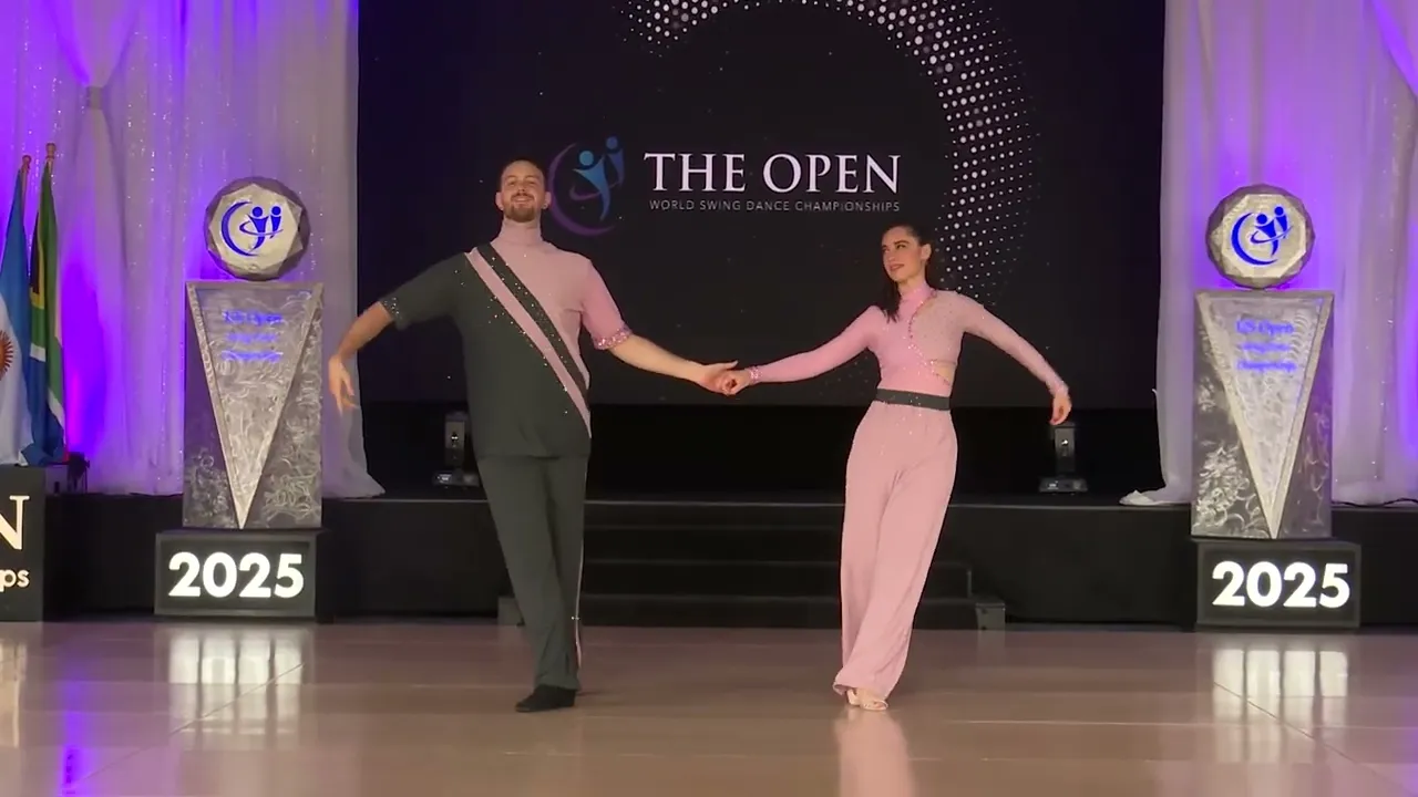 Chase Warner and Rose Martin - 4th Place Rising Star (Classic) - The Open 2025