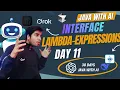 Day 11 Java Lambda Expressions Interfaces Explained Complete Tutorial for Beginner