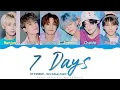 NCT Dream - '7 Days' Lyrics Color Coded (Han/Rom/Eng)