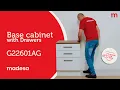 Lagu Base cabinet with drawers G22601AG | Madesa Furniture