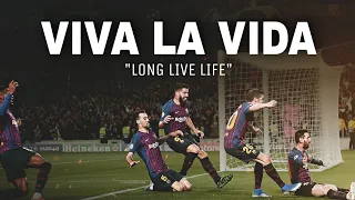 fc barcelona tribute viva la vida