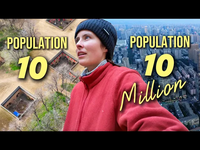 Life on the outskirts of Northwest China's biggest megacity! Towns, villages, & underground homes!