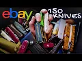 I Paid 400 for 150 Knives on eBay Was it Worth it