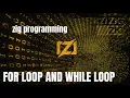 loops in zig programming language