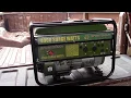 Used sportsman Generator Repair and Getting It working