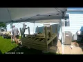 Building an 8x8 deck porch time lapse
