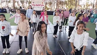 أي يابابا ده   أداء مميز لزهرات الصف الرابع   دار الصفوة      دندنها