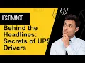 Why UPS Drivers Make 170 000 a Year Unveiling the Hidden Secrets