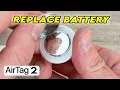 Apple AirTag 2 How to Replace the Battery