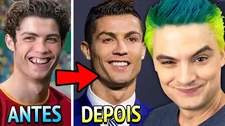 JOGADORES ANTES E DEPOIS DA FAMA [+10]