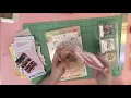 DOLLAR TREE composition book turned Junk Journal junk journal with me no music crafting