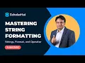 Python String Formatting Explained f-Strings format Formatting 2025 Guide