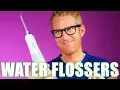 Dentist Reviews WATER FLOSSER For Teeth vs String Floss Before After of Plaque Removal Efficacy