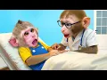 Download Lagu Mono BABI juega al doctor con su amigo paciente 🐒👩‍⚕️ | MONO BABI ESP