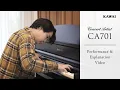 Download Lagu Kawai CA701 Digital Piano | Performance \u0026 Explanation Video - Polonaise in Ab major (Chopin)
