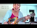 BAG LADY Ukulele Tutorial - Erykah Badu