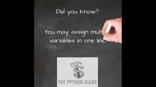 Assign Multiple Variables