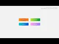 Animated gradient buttons on hover with HTML CSS 720p
