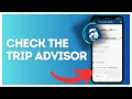 How to check the trip advisor on Alaska Airlines