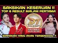 SAKSIKAN KESERUAN  !!! TOP 6 RESULT  MALAM PERTAMA  / DANGDUT ACADEMY 7 