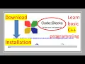 C programming basic part 1 Code Blocks software Downloading and installing