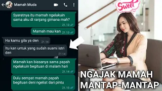 Download NGAJAK MAMAH M4NT4P - M4NT4P DI KAMAR PART 4 || CHAT STORY MP3