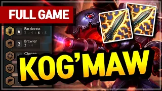 Kog'maw Carry! (6 Battlecast Comp) - Teamfight Tactics Full Game | TFT Galaxies | Master