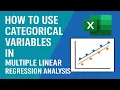 How to Use Categorical Variables in Multiple Linear Regression Excel Dummy Variables Explained