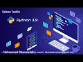 Python 3 9 tutorials Python for beginners Basics of python - part 1