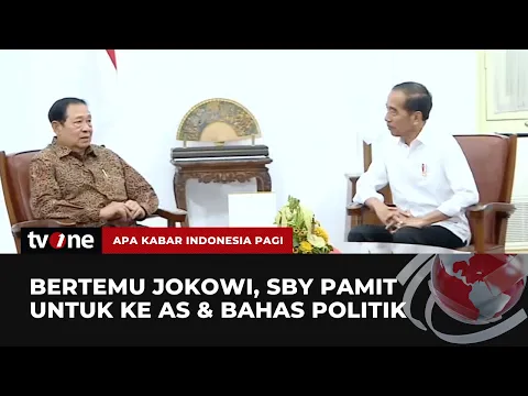 SBY Bertemu Presiden Jokowi di Istana