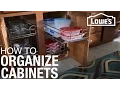 How to Install Cabinet Organizers