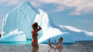 Weaving through Icebergs to HOT PRIVATE PARADISE – Sailing Greenland – Ep 250