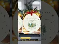 Custom Our First Christmas Married Engaged Together Ceramic Ornament Christmas Ornaments