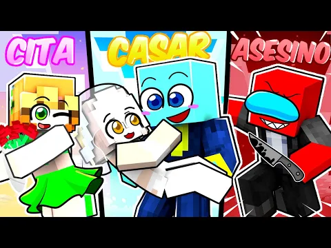 Video Thumbnail: Jugamos Casar, Cita o Matar en Minecraft!