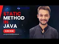 How To Run Static Method in Java