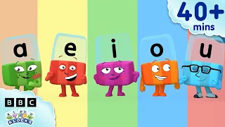 Learn All About Vowels  | Learn to Read and Spell for Kids Compilation | Alphablocks