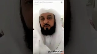تفاجئ العريفي بأن أحد الجنائز في مكه لم يغطو وجهه ولا راسه 