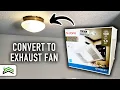 Bathroom Exhaust Fan Install DIY Bathroom Remodel