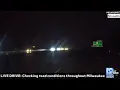 LIVE DRIVE Checking on road conditions throughout Milwaukee wisn no