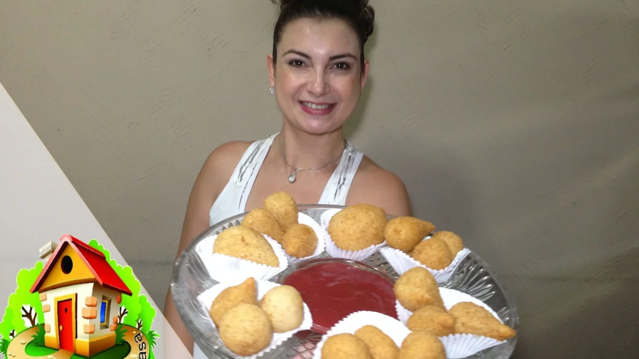COXINHA DE FRANGO DE UM JEITO SUPER FÁCIL CULINARIA EM CASA