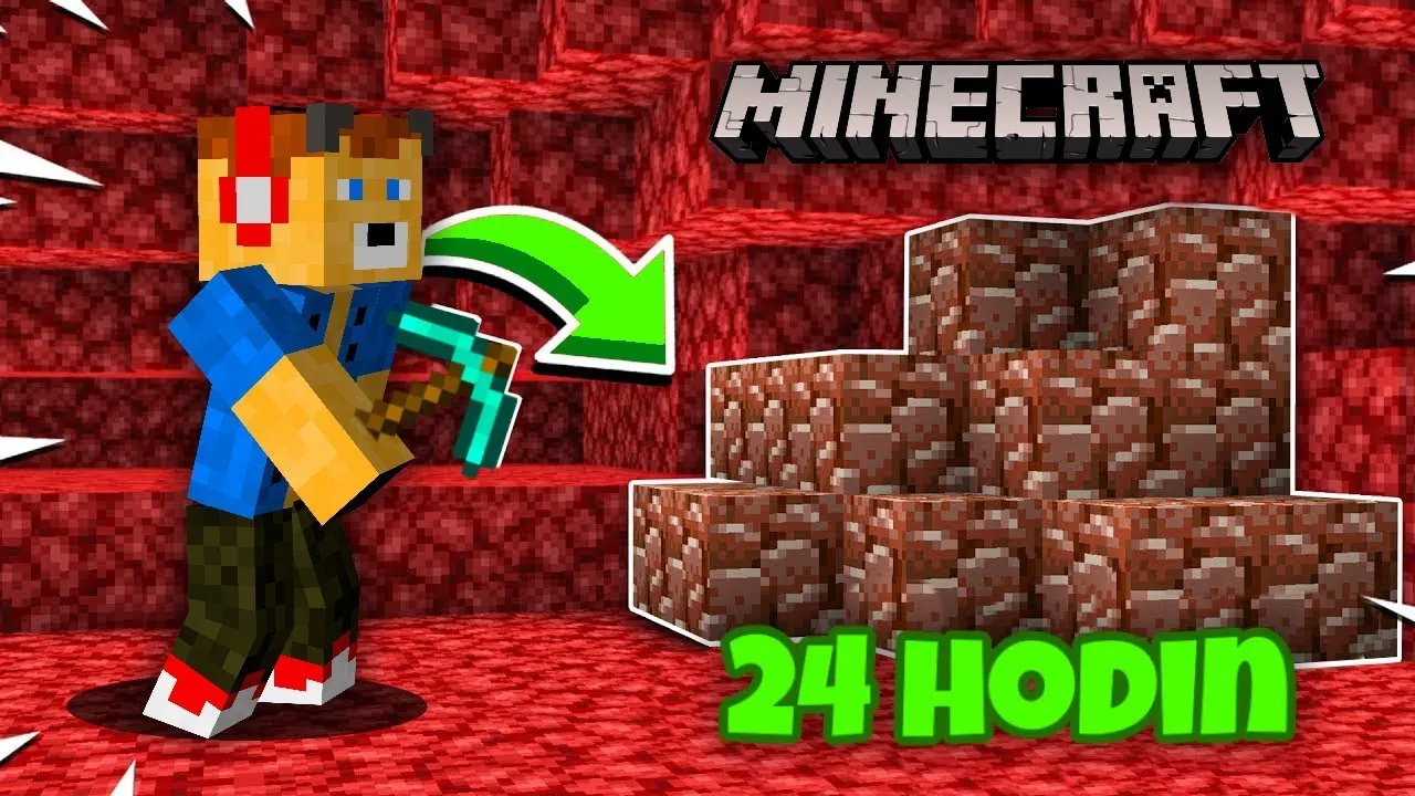 ZVLÁDNU Získat NETHERITE do 24 hodin ?!?