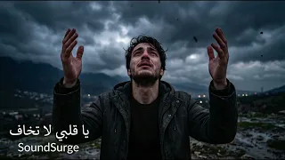لما تحس إن الدنيا ضاقت بيك اسمع الأنشودة دي      يا قلبي لا تخاف              دندنها
