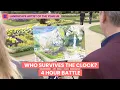 Artists Battle at Wodston Manor Landscape Challenge