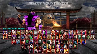 Mortal Kombat Project Powered Ultimate Patch 2 3 Ultimate Rain Playthrough 
