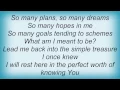 Twila Paris - Delight My Heart Lyrics