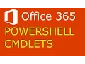 Office 365 Basic Powershell Cmdlets Azure Active Directory Module