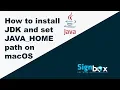 Java Tutorial For Beginners 5 - How to install Java JDK on macOS and set java