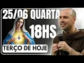 Download Lagu TERÇO DE HOJE 25/06/2025 - QUARTA-FEIRA - MISTÉRIOS GLORIOSOS: SANTO TERÇO 18 HORAS DA NOITE