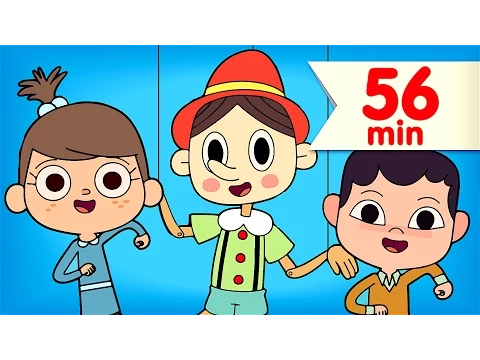 Download MP3 The Pinocchio + More | Kids Songs | Nursery Rhymes | Super Simple Songs