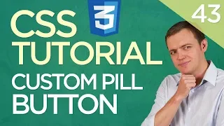 CSS3 Tutorial for Beginners 43 Creating Custom CSS Pill Buttons